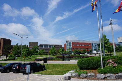 University of Waterloo campus in Waterloo, Ontario