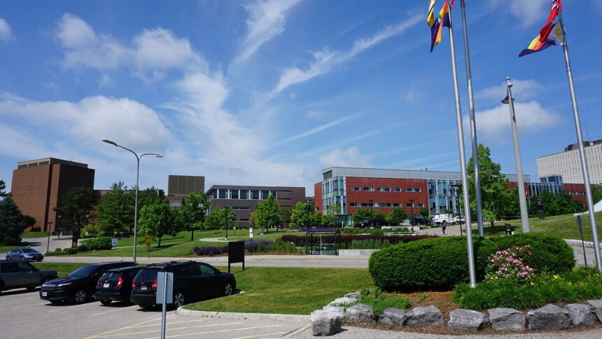 University of Waterloo campus in Waterloo, Ontario